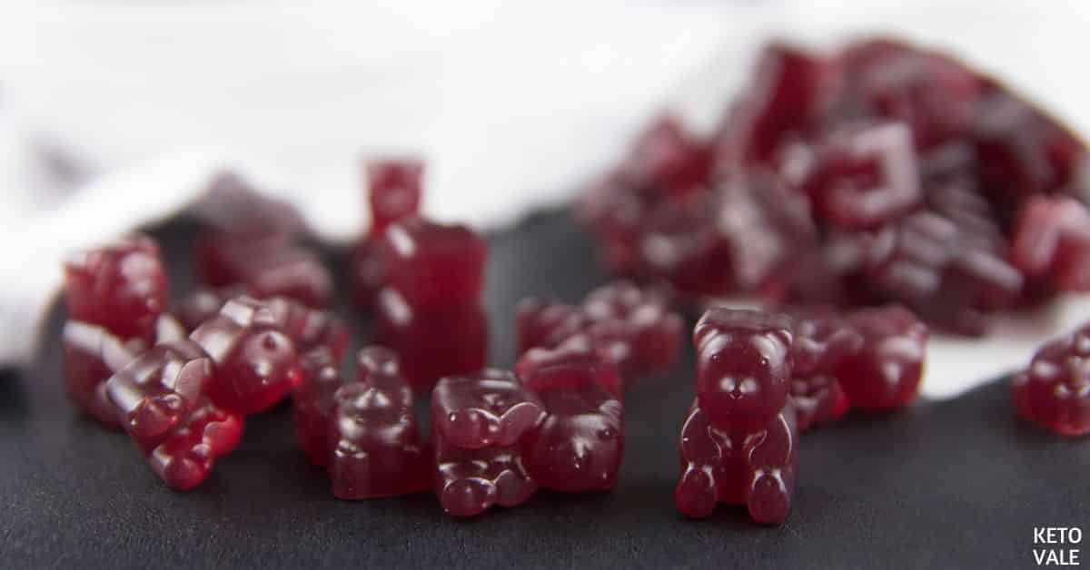 Easy Keto Gummy Bears Low Carb Sugar Free Recipe | KetoVale